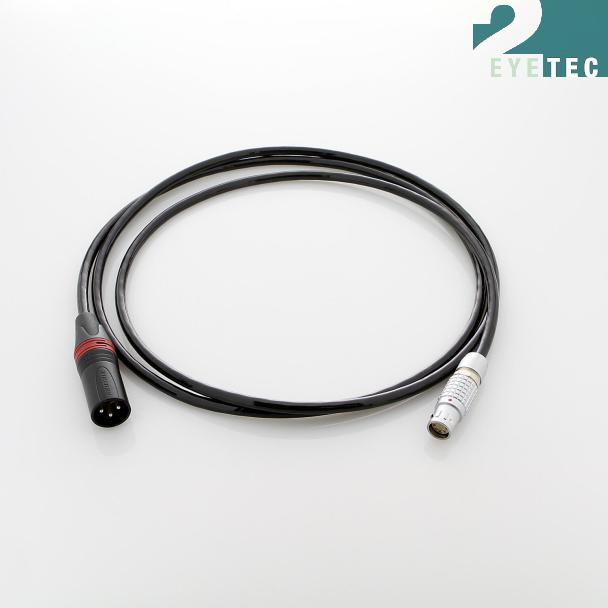 Kamerakabel mit XLR 3pin (24V) Stecker und konfigurierbarem Ausgangsstecker