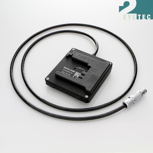 Akkuplatte mit festem Kabelausgang, B-Mount → Phantom Flex 4k