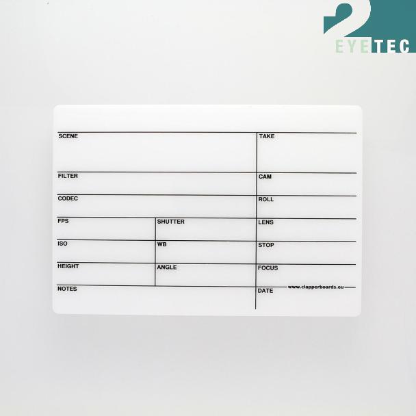 Camera Slate Metadata