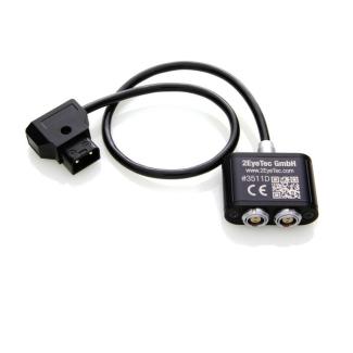 DC Distributor 2-way (Lemo 0B 2pin) with fixed Cable