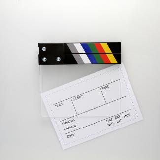 Camera Slate HalfSize color clear