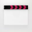 schwarz/pink, blank